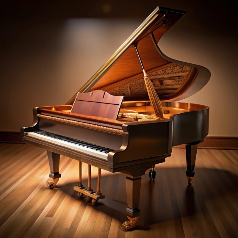 piano-with-wooden-top-wooden-floor-background